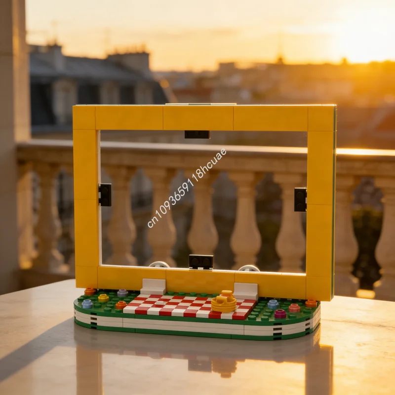 183pcs MOC Picnic Blanket Picture Frame Model Building Blocks Architecture DIY Festival Gifts Toys Education Idea Creative
183pcs MOC Picnic Blanket Picture Frame Model Building Blocks Architecture DIY Festival Gifts Toys Education Idea Creative