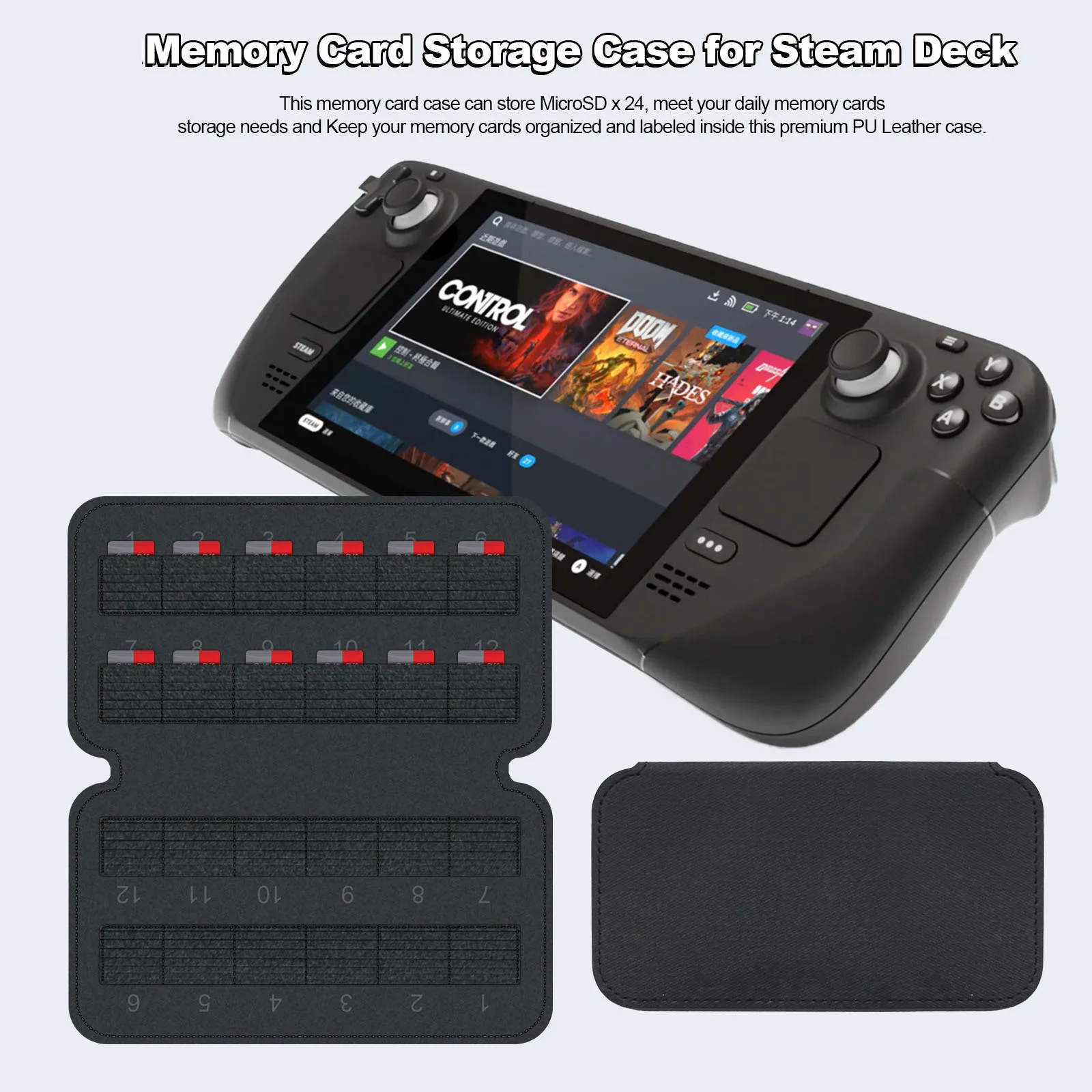 For Steam Deck Console Accessories TF Memory Card Package Portable Can be Incorporated into The Original Package Dropshipping
For Steam Deck Console Accessories TF Memory Card Package Portable Can be Incorporated into The Original Package Dropshipping