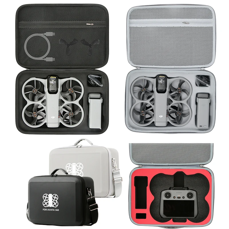 Portable Hard Shell Storage Bag for DJI Avata 360 Waterproof Shockproof Carrying Case Travel Protective Box Drone Accessories
Portable Hard Shell Storage Bag for DJI Avata 360 Waterproof Shockproof Carrying Case Travel Protective Box Drone Accessories