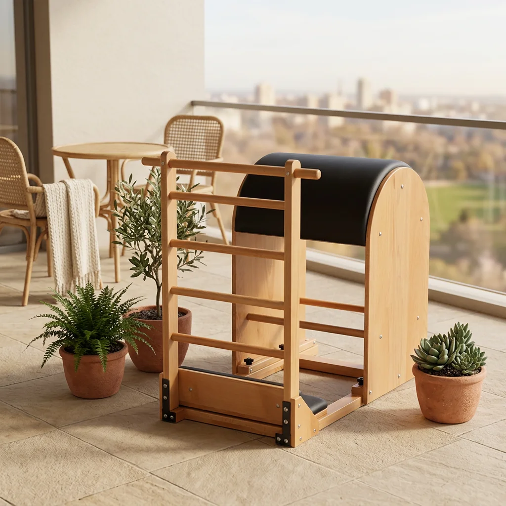 DEREN Oak Wood Pilates Ladder Barrel Pilates Machine Adjustable Simple Stable for Yoga Stretching Exercises Gym Pilates
DEREN Oak Wood Pilates Ladder Barrel Pilates Machine Adjustable Simple Stable for Yoga Stretching Exercises Gym Pilates