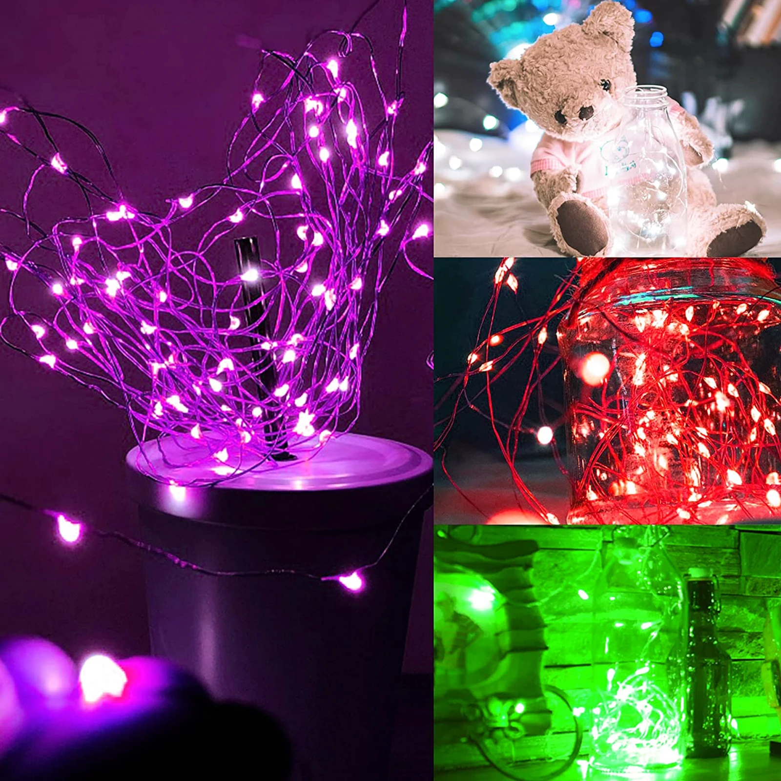Fairy String Copper Wire LED Decorative Festival Christmas Party Decorative String Light DIY Garden Wedding Scene Star
Fairy String Copper Wire LED Decorative Festival Christmas Party Decorative String Light DIY Garden Wedding Scene Star