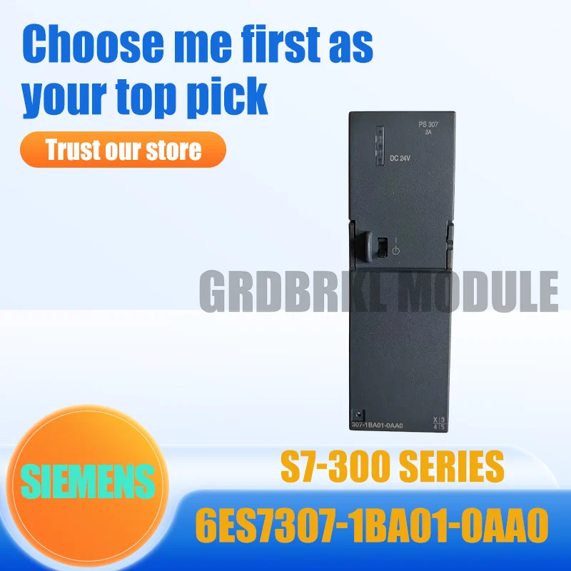 Brand New Original SIEMENS 6ES7 307-1BA01-0AA0 6ES7307-1BA01-0AA0 S7-300 Regulated Power supply
Brand New Original SIEMENS 6ES7 307-1BA01-0AA0 6ES7307-1BA01-0AA0 S7-300 Regulated Power supply