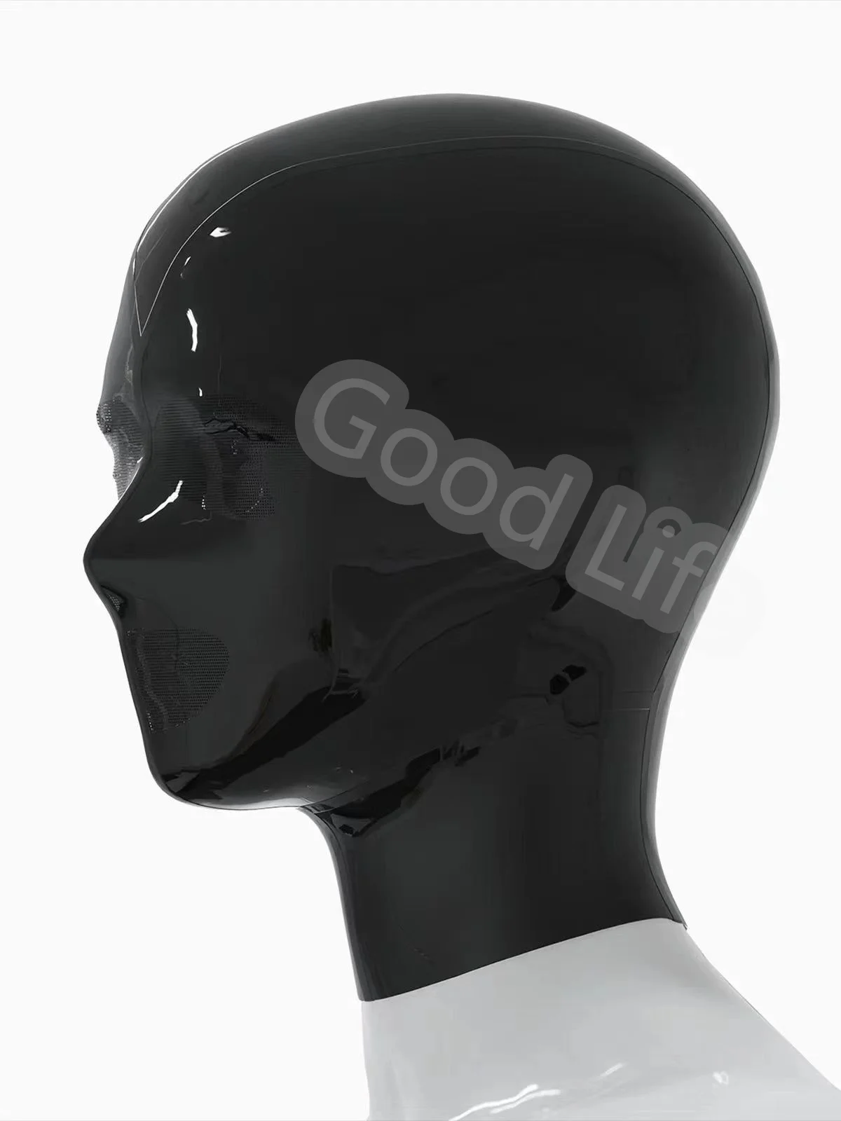 Handmade Black Latex Mask Rubber Fetish Hood microperforated Hole Headgear Zipper Rubber Gummi Cosplay Costumes
Handmade Black Latex Mask Rubber Fetish Hood microperforated Hole Headgear Zipper Rubber Gummi Cosplay Costumes