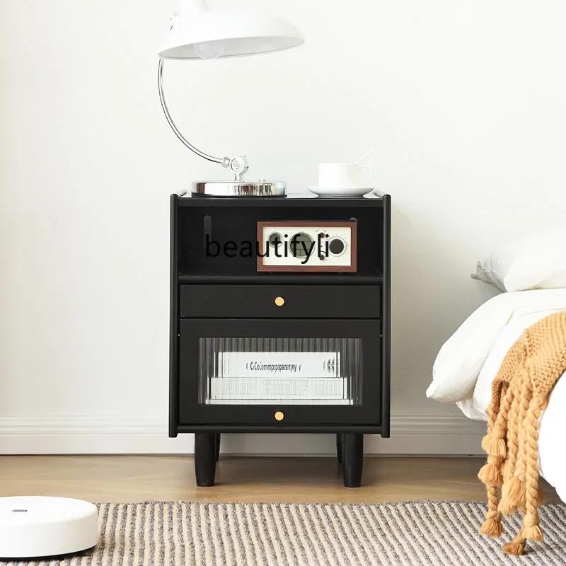 smt14 Solid wood bedside table Modern simple bedroom Small bedside table, wind bedside small cabinet Super narrow storage
smt14 Solid wood bedside table Modern simple bedroom Small bedside table, wind bedside small cabinet Super narrow storage