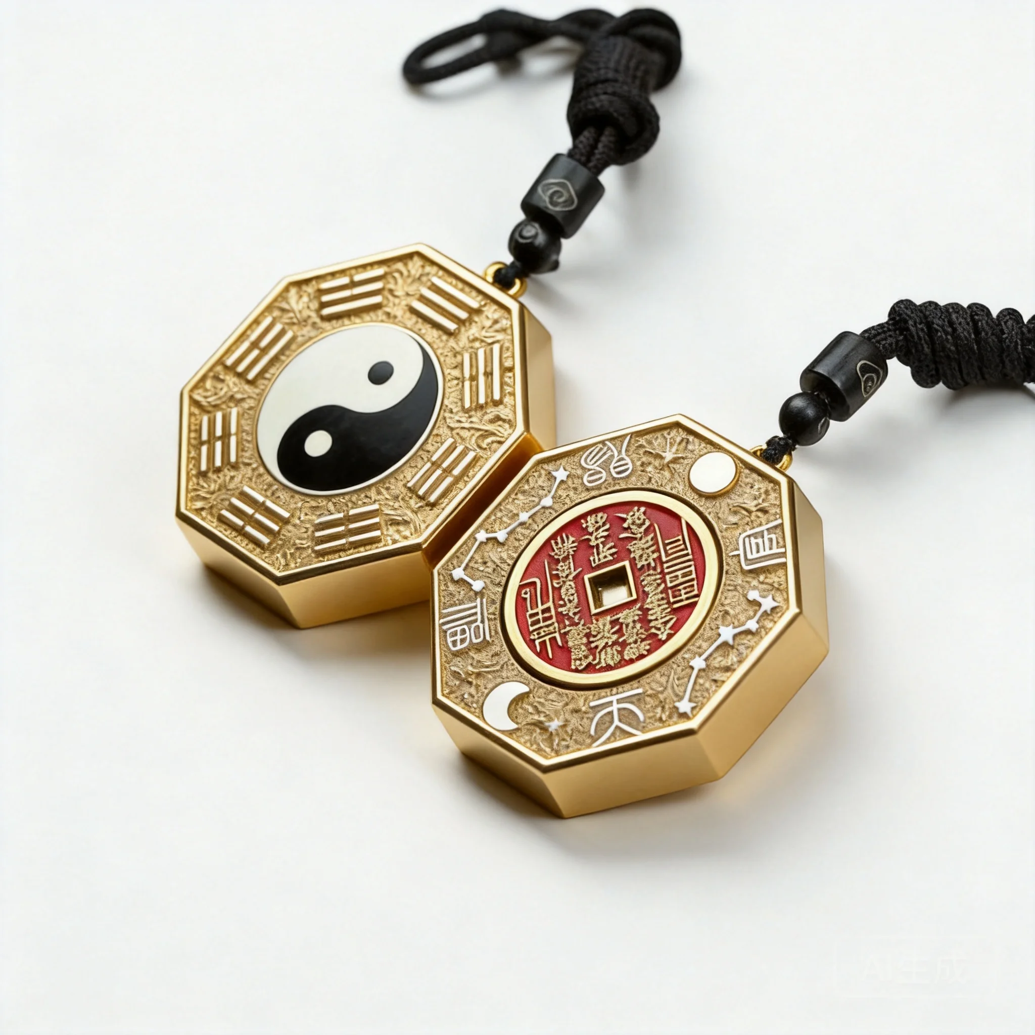Chinese Traditional Lucky Thunder Struck Jujube Wood Silver Inlaid Mountain Ghost Coin Bagua Pendant Unisex Car Hanging Amulet
Chinese Traditional Lucky Thunder Struck Jujube Wood Silver Inlaid Mountain Ghost Coin Bagua Pendant Unisex Car Hanging Amulet