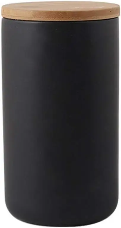 Food Storage Jar Strong Ceramic Storage Canisters with Airtight Seal Bamboo Lid Modern Design Seal Damp-Proof Kitchen Jar for
Food Storage Jar Strong Ceramic Storage Canisters with Airtight Seal Bamboo Lid Modern Design Seal Damp-Proof Kitchen Jar for