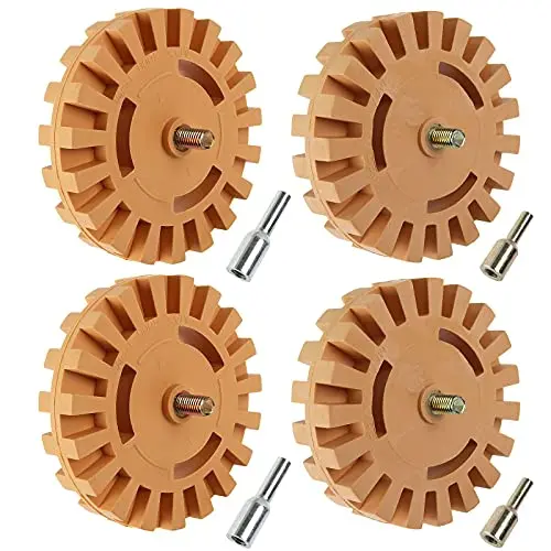 2026 Car Rubber Eraser Wheel with Power Drill Adapter Quick Decal Pinstripe Remover Paint Scratch Repair Tool for Auto Shop
2026 Car Rubber Eraser Wheel with Power Drill Adapter Quick Decal Pinstripe Remover Paint Scratch Repair Tool for Auto Shop