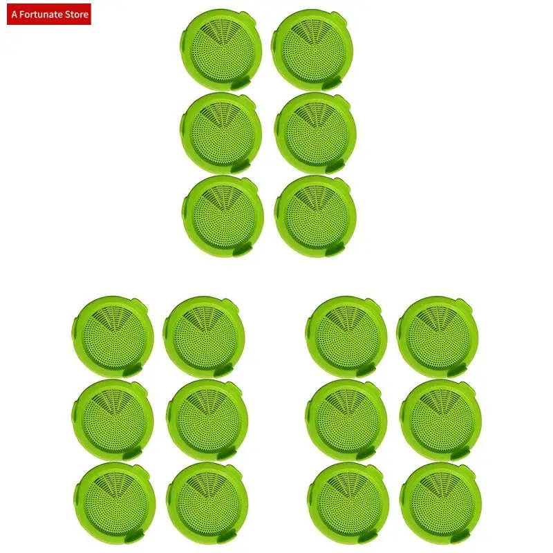 18 Pack Sprouting Jar Strainer Lids - Wide Mouth Jar Screen Sprouting Kit Lids - For Growing Bean, Broccoli-A78G
18 Pack Sprouting Jar Strainer Lids - Wide Mouth Jar Screen Sprouting Kit Lids - For Growing Bean, Broccoli-A78G