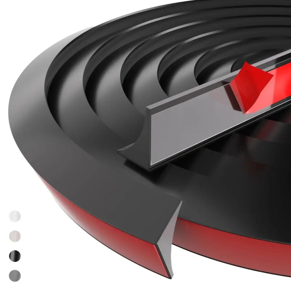 Durable Silicone Quarter Round Molding Trim Flexible Shoe Molding 1/2/3 Meters Shower Threshold Peel and Stick Water Dam Barrier
Durable Silicone Quarter Round Molding Trim Flexible Shoe Molding 1/2/3 Meters Shower Threshold Peel and Stick Water Dam Barrier