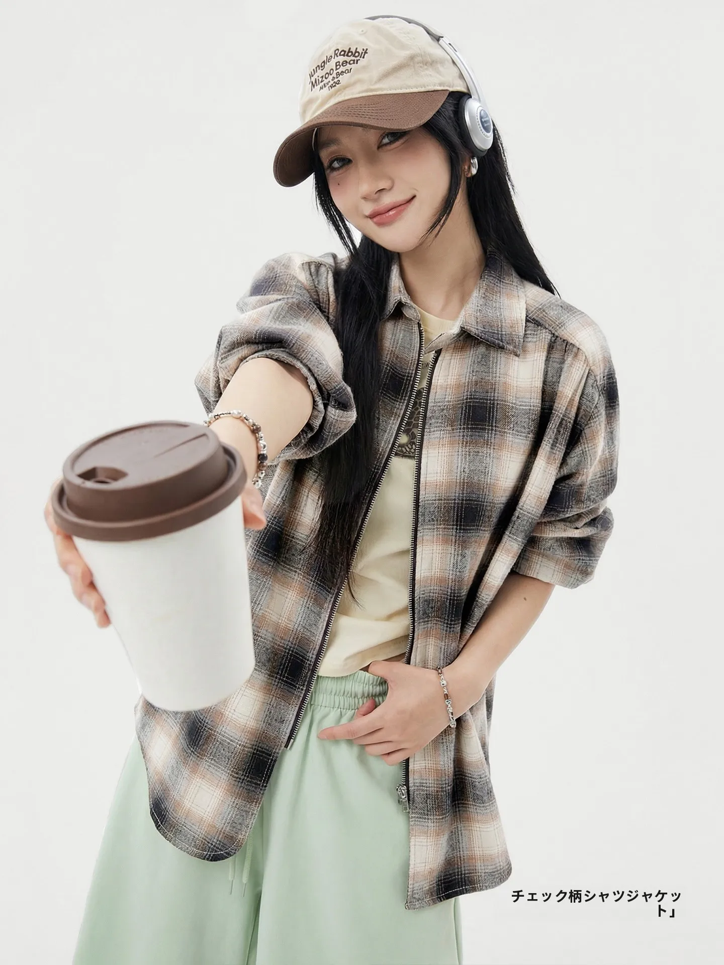 Maden Retro Loose Collar Long Sleeve Pure Cotton Flannel Plaid Shirt Thin Jacket Outerwear Women's Spring Casual Style
Maden Retro Loose Collar Long Sleeve Pure Cotton Flannel Plaid Shirt Thin Jacket Outerwear Women's Spring Casual Style