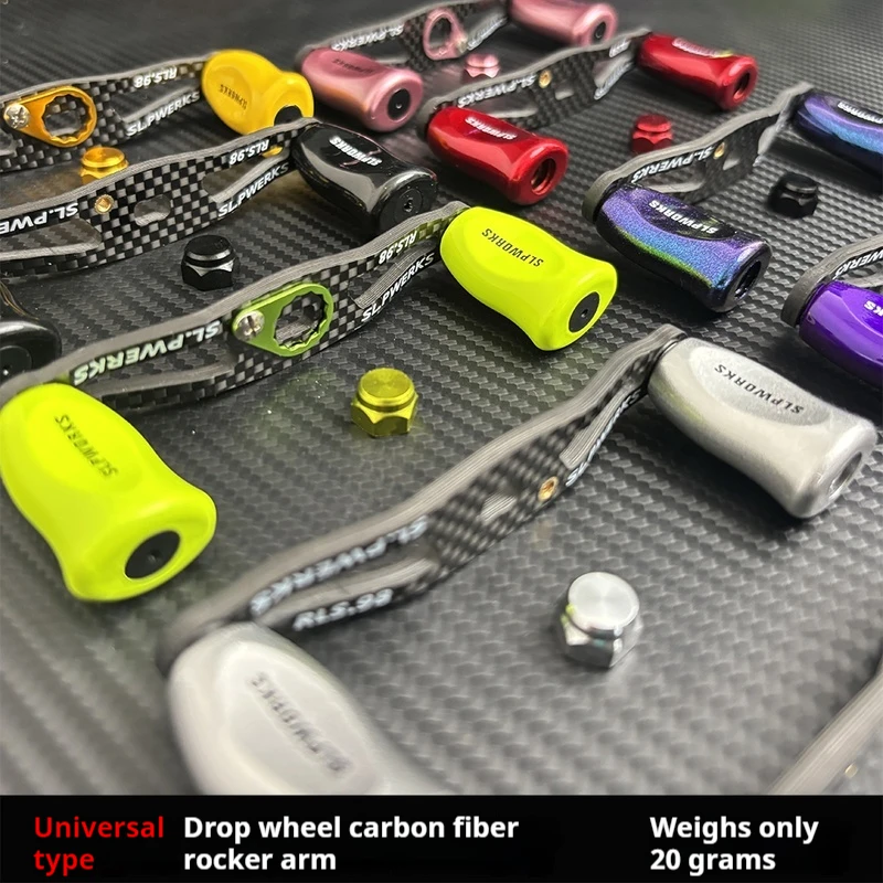 NEW 20g Fishing Reels Rocker Arm Drip Wheel Carbon Rocker Arm Universal Carbon Fiber Rocker Arm Drip Wheel Refitting Accessories
NEW 20g Fishing Reels Rocker Arm Drip Wheel Carbon Rocker Arm Universal Carbon Fiber Rocker Arm Drip Wheel Refitting Accessories
