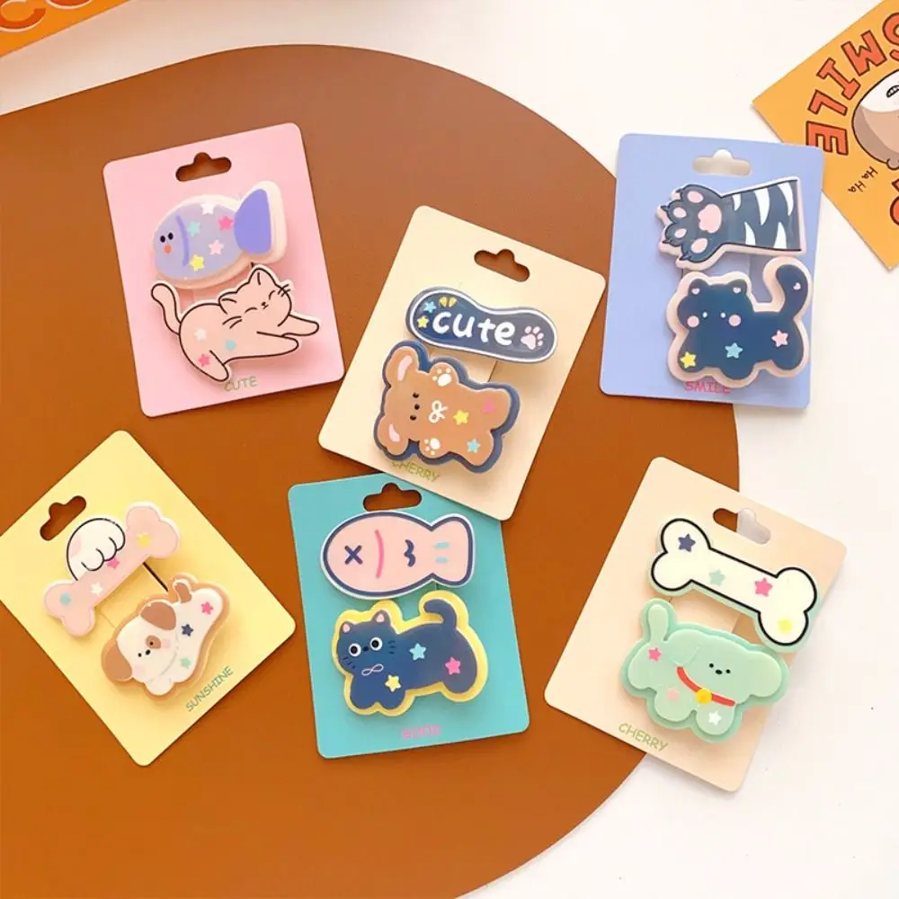 Cat Cartoon Hairpin Fashion Korean Style Side Clips Lovely Barrettes Hair Accessories Dog Cute Duckbill Clip Children
Cat Cartoon Hairpin Fashion Korean Style Side Clips Lovely Barrettes Hair Accessories Dog Cute Duckbill Clip Children