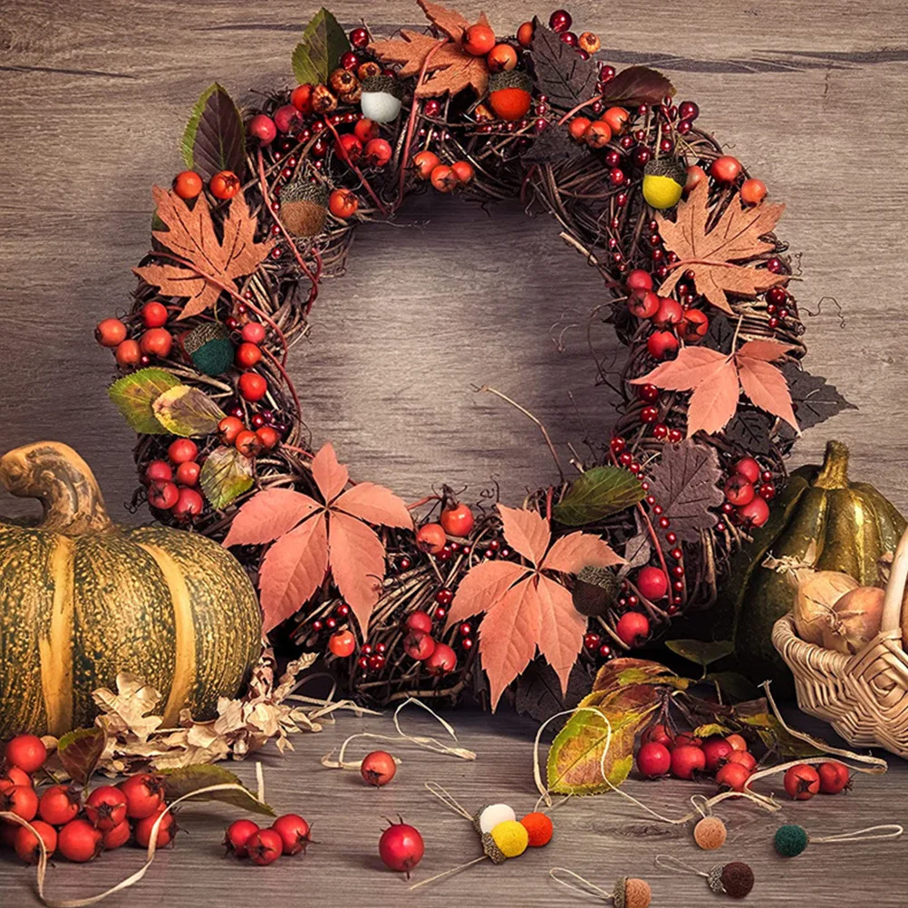 12Pcs Acorns for Crafts Festival Acorn Pendants Xmas Hanging Decor Miniature Felt Small Wool Acorn Charms for Christmas
12Pcs Acorns for Crafts Festival Acorn Pendants Xmas Hanging Decor Miniature Felt Small Wool Acorn Charms for Christmas