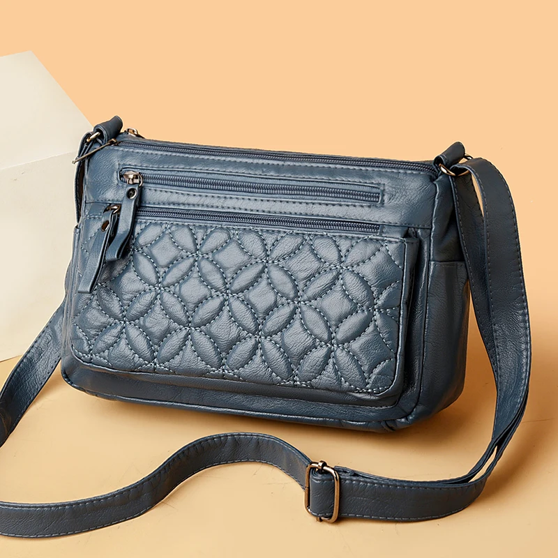 Hot Vintage Soft Leather Shoulder Handbags for Women Luxury Designer Crossbody Bags High-capacity Ladies Messenger Bags Sac
Hot Vintage Soft Leather Shoulder Handbags for Women Luxury Designer Crossbody Bags High-capacity Ladies Messenger Bags Sac