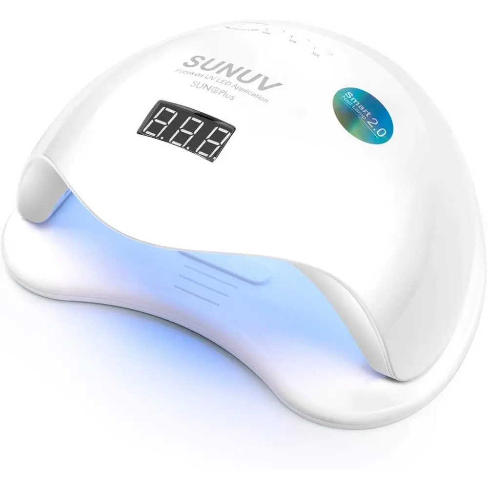 UV LED Nail Lamp for Professional Gel Manicure and Pedicure with Sensor and 4 Timers
UV LED Nail Lamp for Professional Gel Manicure and Pedicure with Sensor and 4 Timers