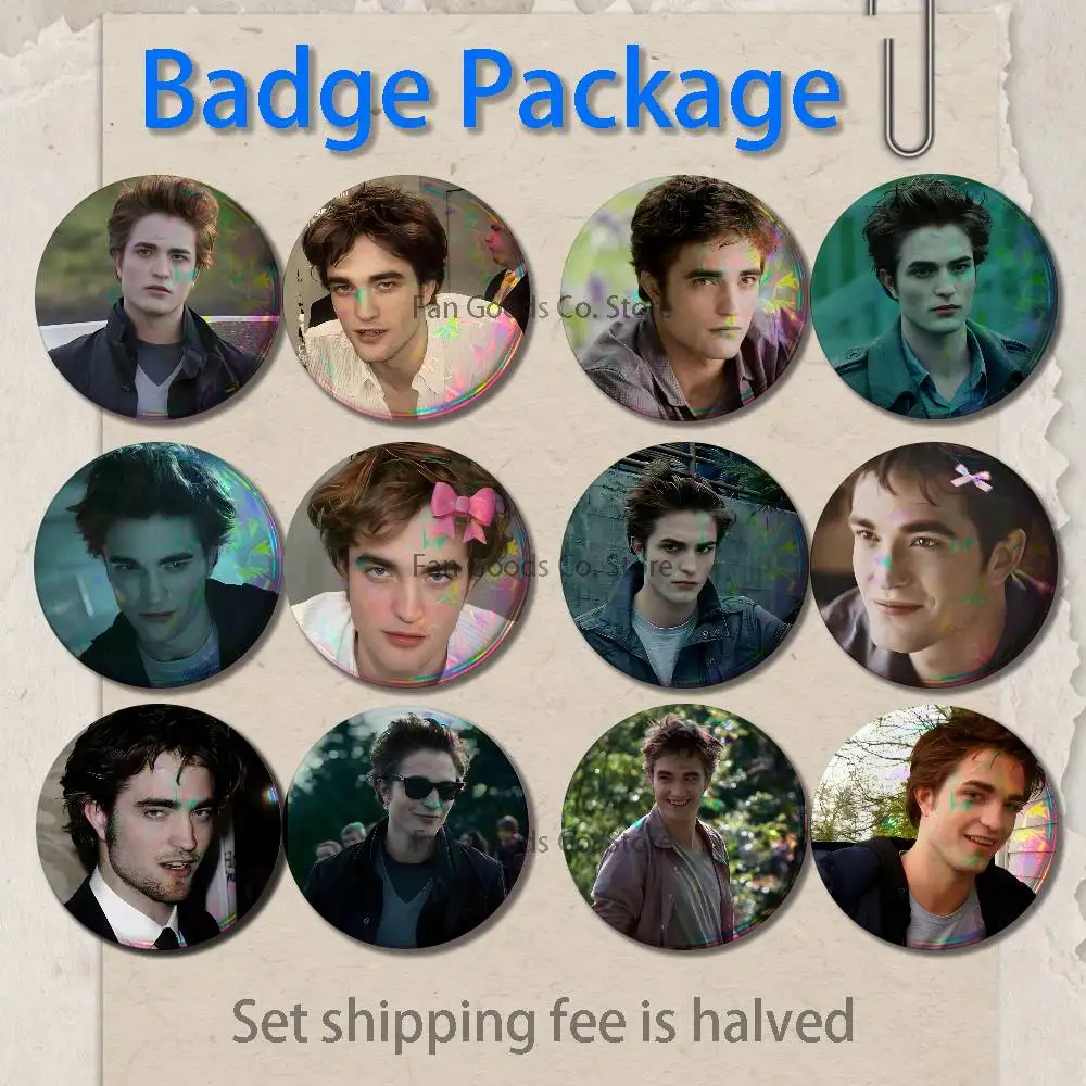 R-Robert Pattinson E-Edward Anthony Brooches for Backpack Accessories 25,32,44,58,75mm Round Enamel Pins 2-piece set Badge
R-Robert Pattinson E-Edward Anthony Brooches for Backpack Accessories 25,32,44,58,75mm Round Enamel Pins 2-piece set Badge