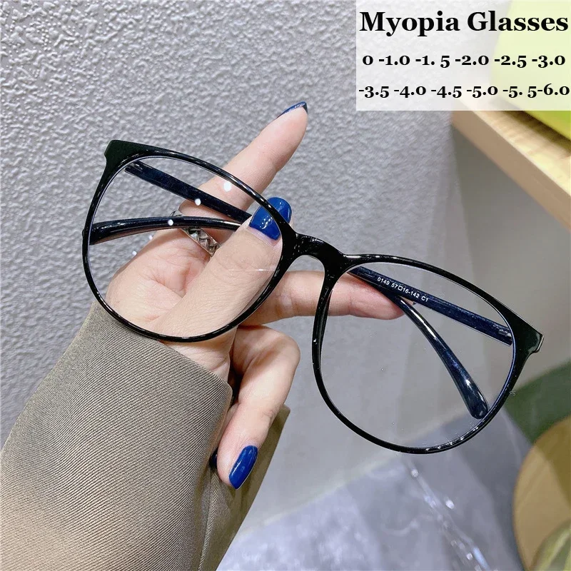 Fashion Ultralight Transparent Frame Glasses Unisex Ladies Myopia Glasses Anti Blue Light Near Sight Eyeglasses Diopter To -6.0
Fashion Ultralight Transparent Frame Glasses Unisex Ladies Myopia Glasses Anti Blue Light Near Sight Eyeglasses Diopter To -6.0