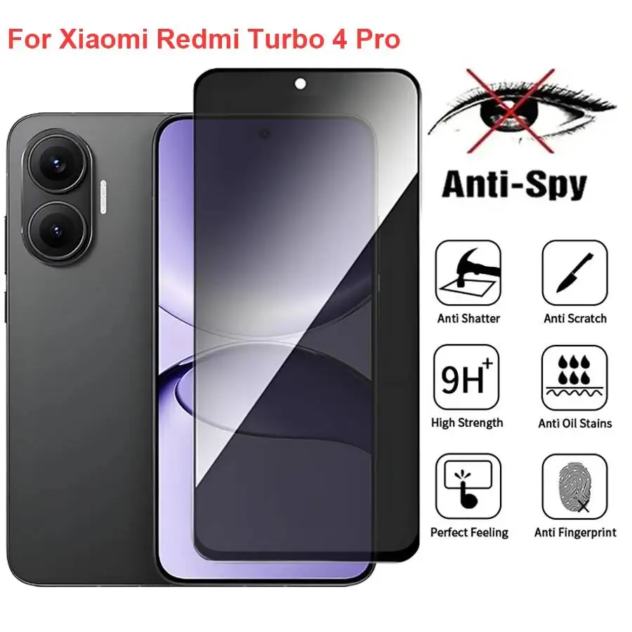 Turbo 4 Anti Spy Privacy Tempered Glass Screen Protector Compatible For Redmi Turbo4 Pro Phone Film
Turbo 4 Anti Spy Privacy Tempered Glass Screen Protector Compatible For Redmi Turbo4 Pro Phone Film