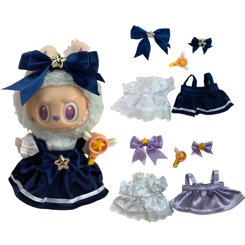 For 15/17 cm Labubu Clothes Pendant Labubu Sitting Party Bear Label Scarf Hat Dolls Accessories Labubu Outfit waist bag
For 15/17 cm Labubu Clothes Pendant Labubu Sitting Party Bear Label Scarf Hat Dolls Accessories Labubu Outfit waist bag