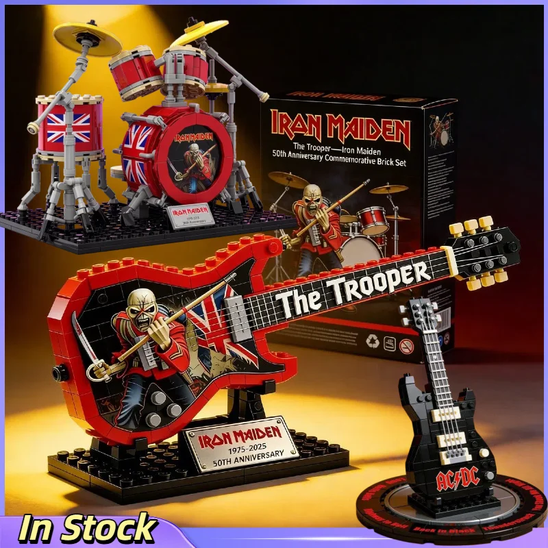 Guitar Drum Stand Block Assembly Model Rock Band Inspired Puzzle DIY Mini Toy Music Lovers Desk Decor Ornament
Guitar Drum Stand Block Assembly Model Rock Band Inspired Puzzle DIY Mini Toy Music Lovers Desk Decor Ornament