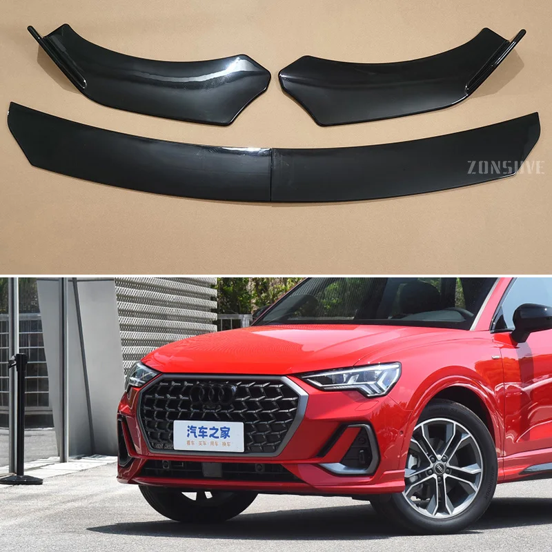 For Audi Q3 2013--2024 Year Front Bumper Lip Splitter Spoiler Body Kit Accessories Universal 4pcs
For Audi Q3 2013--2024 Year Front Bumper Lip Splitter Spoiler Body Kit Accessories Universal 4pcs