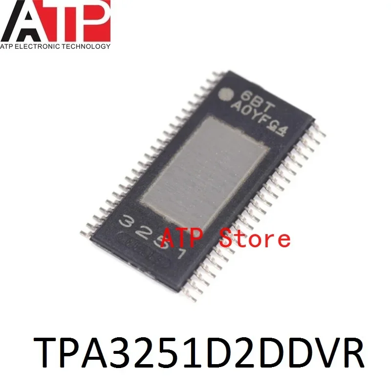 10PCS/LOT New Original TPA3251D2DDVR 3251 HTSSOP-44 TPA3251 Audio Amplifiers Chip IC
10PCS/LOT New Original TPA3251D2DDVR 3251 HTSSOP-44 TPA3251 Audio Amplifiers Chip IC