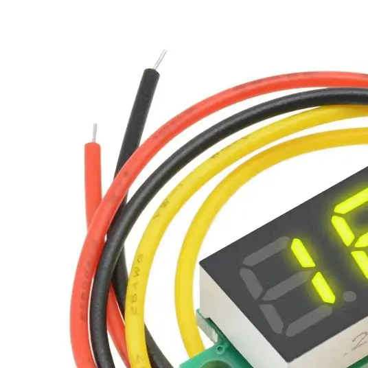 DC Voltage Display Mini Digital Voltmeter 0.28 Inch 2/3-Wire DC 0-100V 3.7-30V Digital Voltmeter Voltage Tester Red Green
DC Voltage Display Mini Digital Voltmeter 0.28 Inch 2/3-Wire DC 0-100V 3.7-30V Digital Voltmeter Voltage Tester Red Green