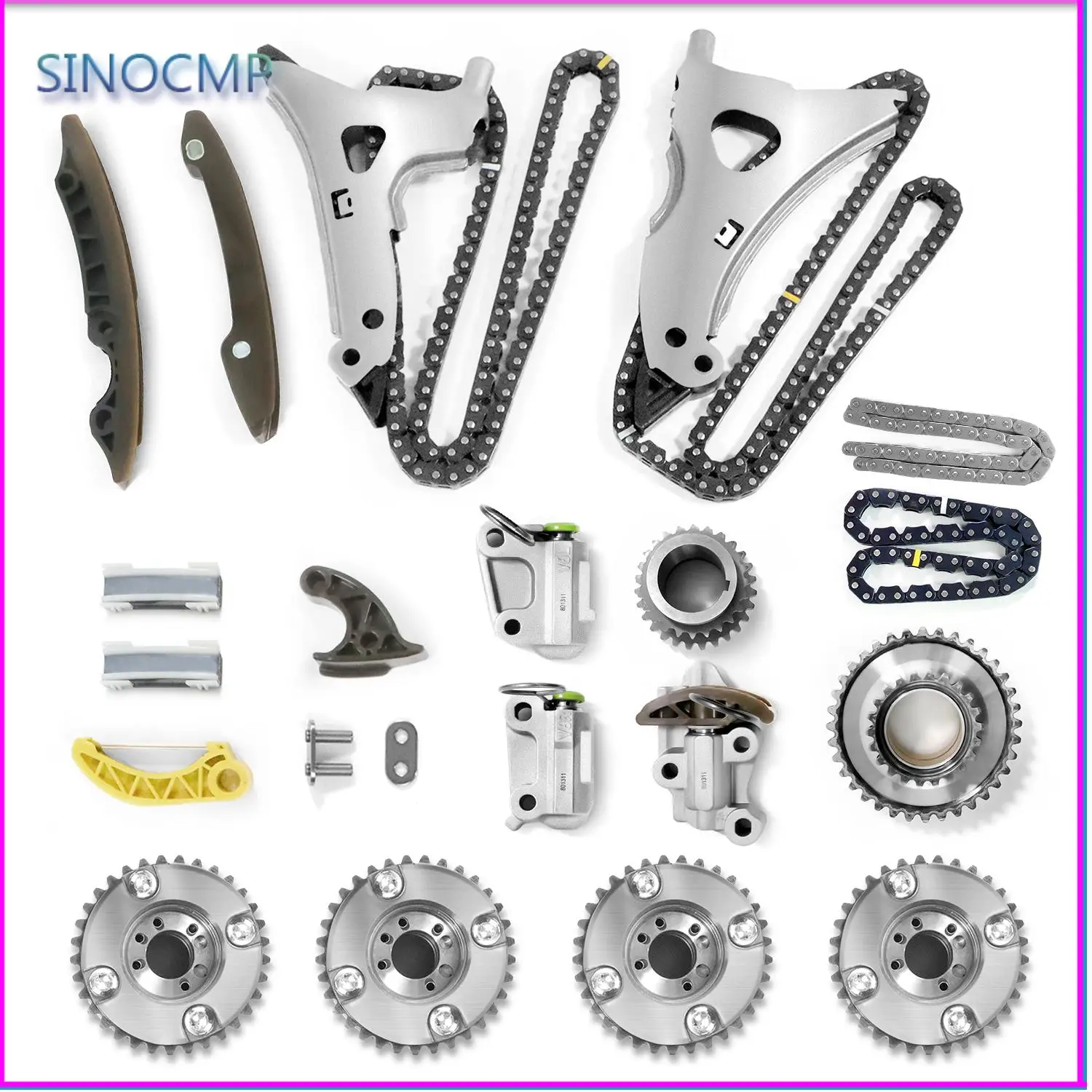 Camshaft Adjusters Timing Chain Kit 2780500105 2780500305 0009930278 2760502316 for M276 Mercedes Benz W212 A207 W221 3.0T 3.5L
Camshaft Adjusters Timing Chain Kit 2780500105 2780500305 0009930278 2760502316 for M276 Mercedes Benz W212 A207 W221 3.0T 3.5L