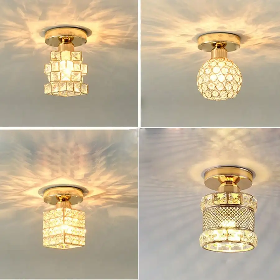 Nordic Modern Minimalist Corridor/Entryway/Balcony Crystal Ceiling Light, Elegant & Lightweight, Bulb Not Included
Nordic Modern Minimalist Corridor/Entryway/Balcony Crystal Ceiling Light, Elegant & Lightweight, Bulb Not Included