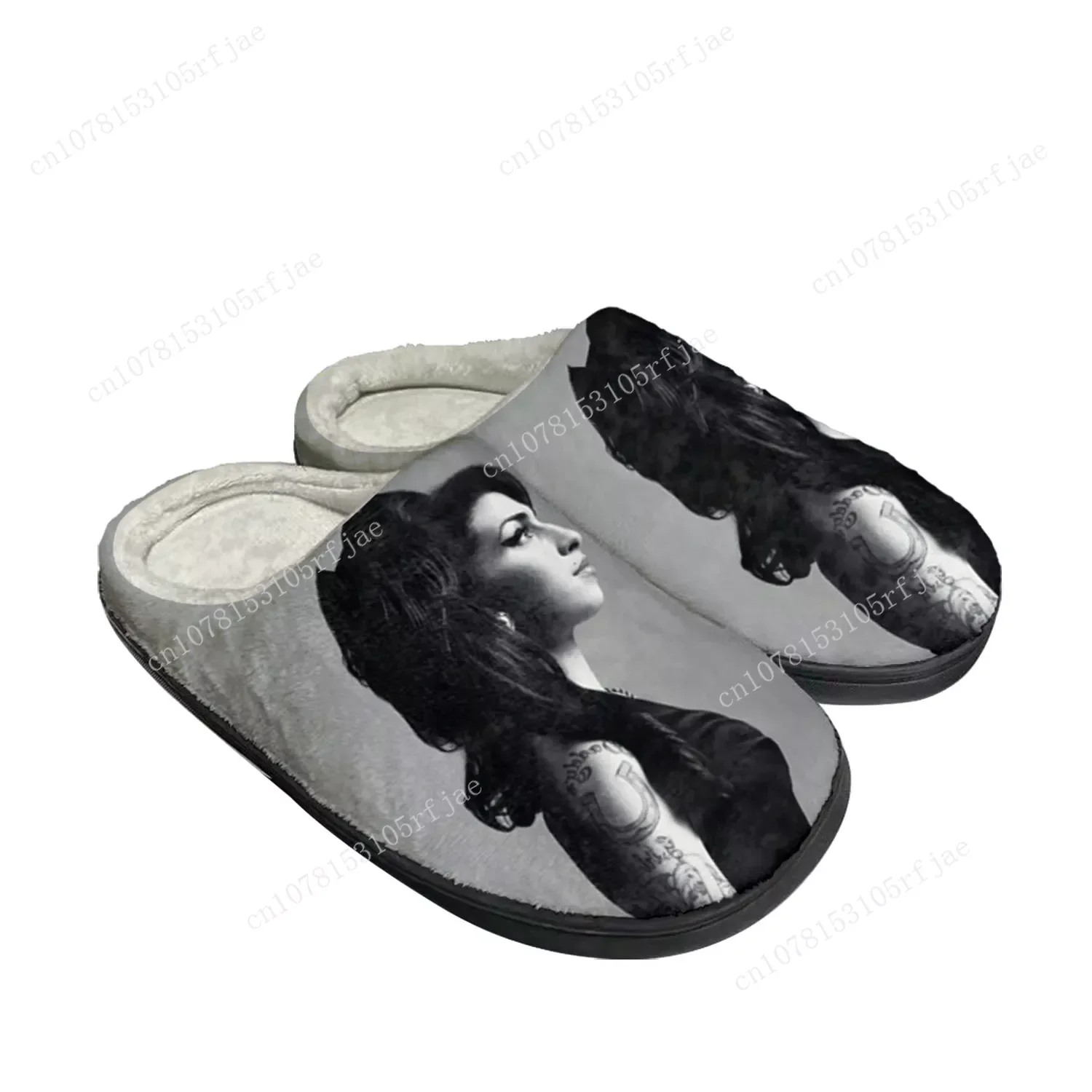 Amy Winehouse Singer Fashion Home Cotton Custom Slippers Mens Womens Sandals Plush Bedroom Casual Keep Warm Shoe Thermal Slipper
Amy Winehouse Singer Fashion Home Cotton Custom Slippers Mens Womens Sandals Plush Bedroom Casual Keep Warm Shoe Thermal Slipper