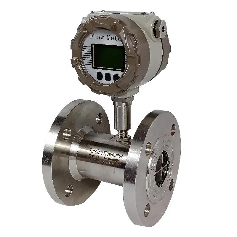 Liquid Turbine Flowmeter Water Oil Meter High-Precision Sensor Gauge Pipeline 4-20mA
Liquid Turbine Flowmeter Water Oil Meter High-Precision Sensor Gauge Pipeline 4-20mA