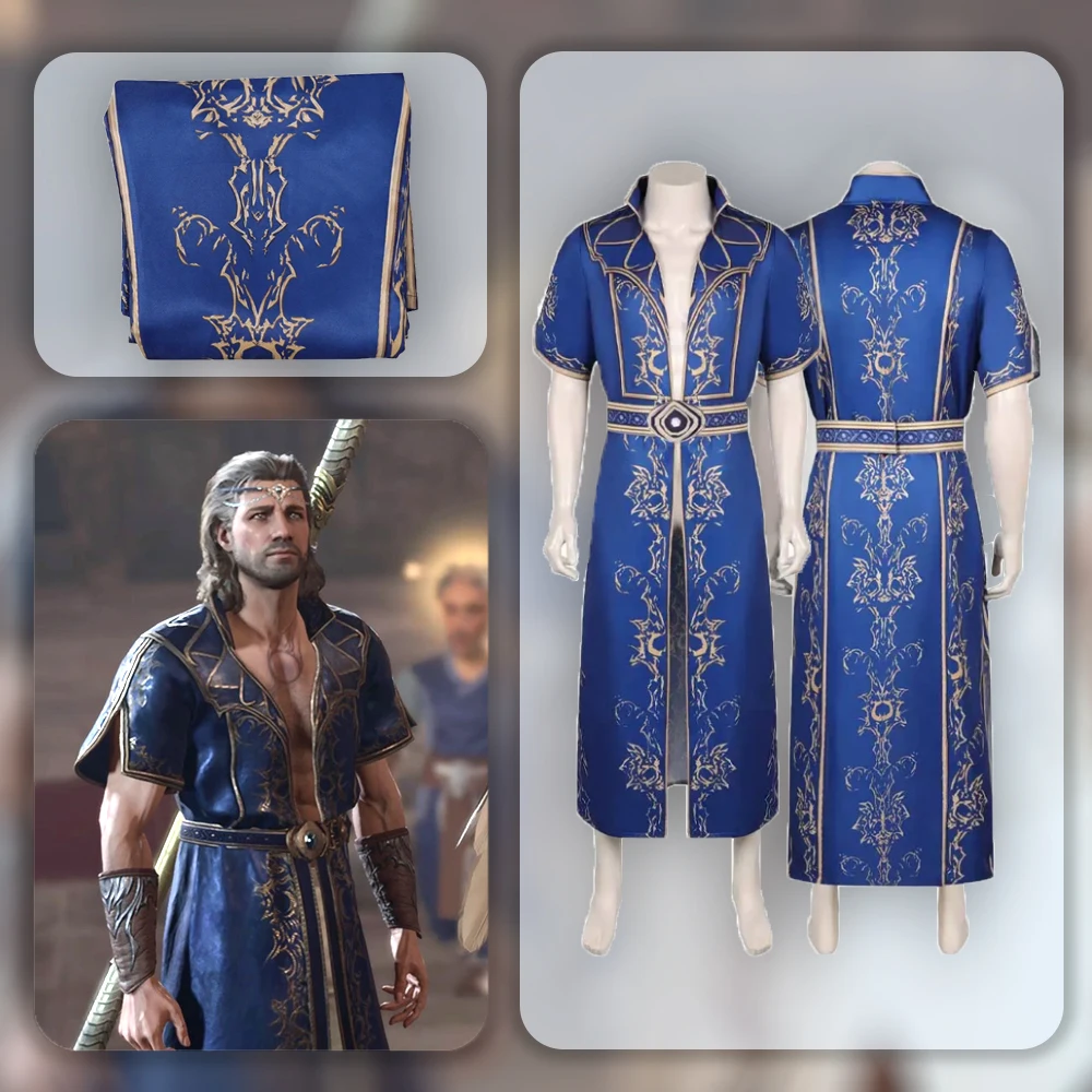 Game Cos Gale Cosplay Costumes Outfits Fantasy Printed Coats Accessories For Adult Men Male Roleplay Halloween Carnival Suits
Game Cos Gale Cosplay Costumes Outfits Fantasy Printed Coats Accessories For Adult Men Male Roleplay Halloween Carnival Suits