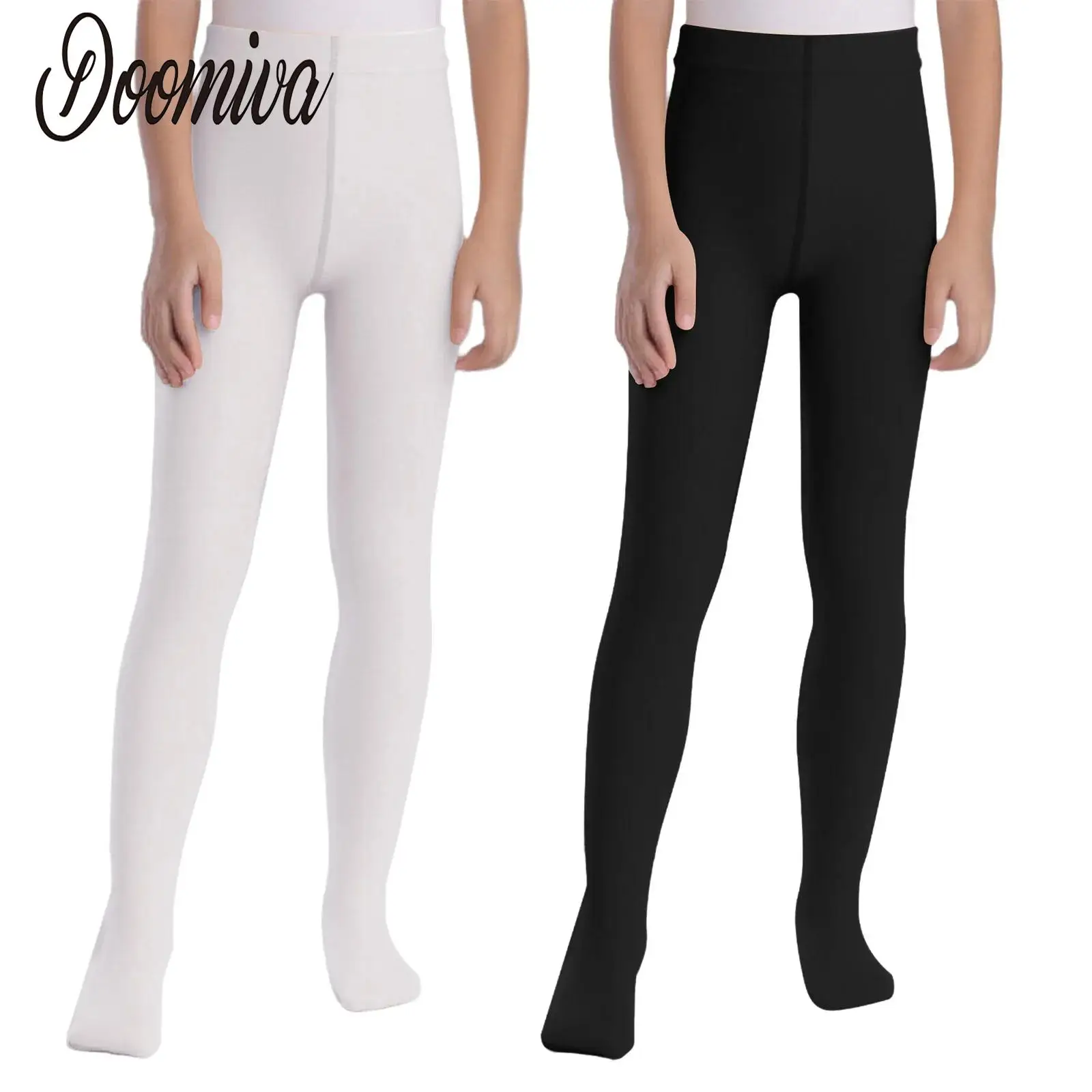 2Pcs Kids Girls Stretchy Dancing Ballet Tights Pantyhose Moisture-Wicking Full Footed Leggings Bottoms for Gymnastics Practice
2Pcs Kids Girls Stretchy Dancing Ballet Tights Pantyhose Moisture-Wicking Full Footed Leggings Bottoms for Gymnastics Practice