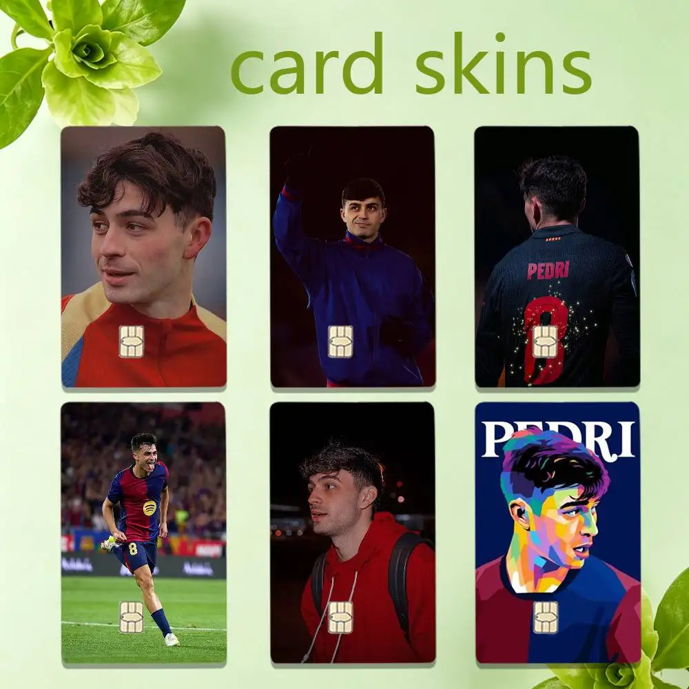 P-Pedri Football 8 4pcs 1Set HD Waterproof Card Skins Protective Stickers for Credit Bank Game Cards
P-Pedri Football 8 4pcs 1Set HD Waterproof Card Skins Protective Stickers for Credit Bank Game Cards