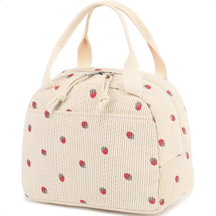 Lunch Bag for Women Men Cute Corduroy Lunch Tote Bags Reusable Insulated Lunch Box Large Capacity Reusable Insulated Cooler for
Lunch Bag for Women Men Cute Corduroy Lunch Tote Bags Reusable Insulated Lunch Box Large Capacity Reusable Insulated Cooler for