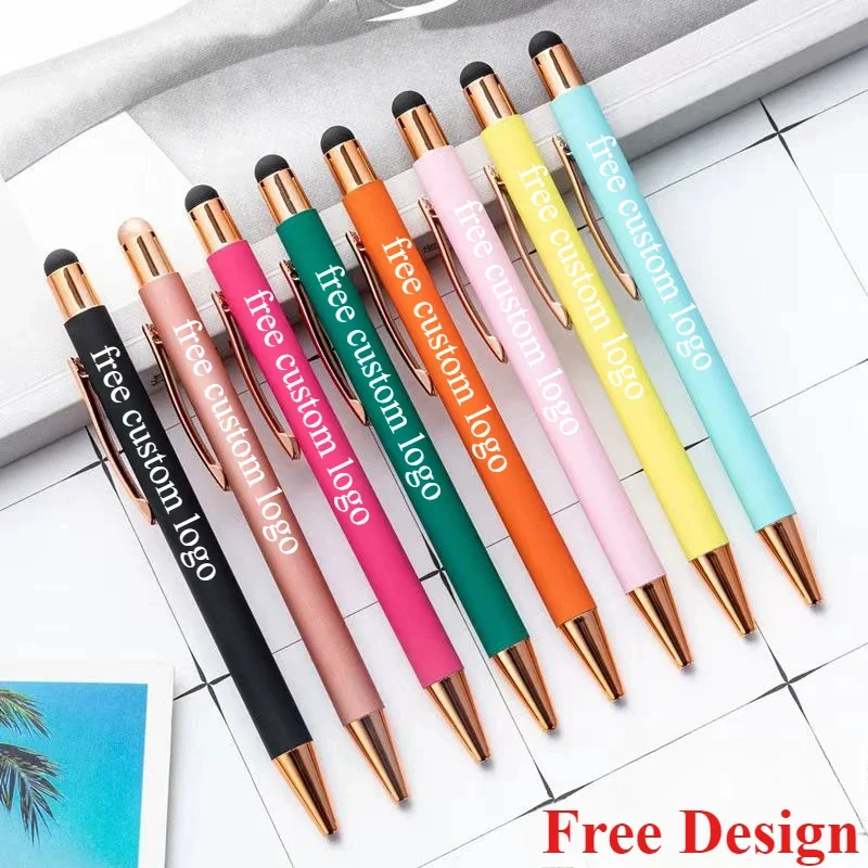 50PCS FreeCustomMetal Ballpoint Pen Advertising Pen Engraving LOGO Touch Screen Gift Pen for Promotion WeddingMulti Function Pen
50PCS FreeCustomMetal Ballpoint Pen Advertising Pen Engraving LOGO Touch Screen Gift Pen for Promotion WeddingMulti Function Pen