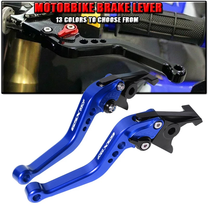 Fit For GSX650F GSX 650F GSX 650 F 1998 Motorcycle Short Brake Clutch Lever Aluminum CNC Adjustable Motorbike Brake Lever
Fit For GSX650F GSX 650F GSX 650 F 1998 Motorcycle Short Brake Clutch Lever Aluminum CNC Adjustable Motorbike Brake Lever
