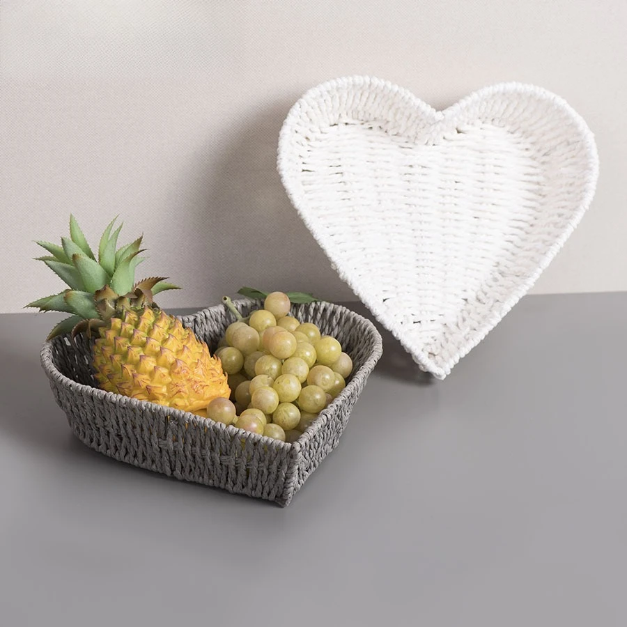 Корзина для хранения бумажной веревки ручной работы для журнального столика, настольный органайзер, игрушка для закусок, поднос для фруктов
Корзина для хранения бумажной веревки ручной работы для журнального столика, настольный органайзер, игрушка для закусок, поднос для фруктов