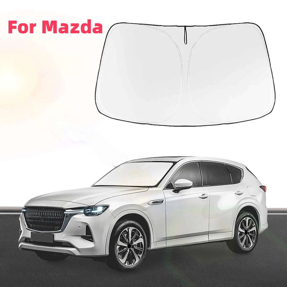 Car Windshield Sun Shade Covers Visors Auto Front Window Sunscreen For Mazda 6 CX-9 CX-50 CX-60 Sunshade Vehicle Accessories
Car Windshield Sun Shade Covers Visors Auto Front Window Sunscreen For Mazda 6 CX-9 CX-50 CX-60 Sunshade Vehicle Accessories
