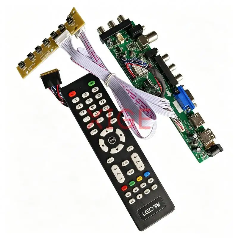 Drive Board Fit LTN156AT03 LTN156AT05 LTN156AT02 LTN156AT09 1366x768 Laptop Display LVDS-40 Pin DVB/USB/AV/VGA/HDMI 1366*768 Kit
Drive Board Fit LTN156AT03 LTN156AT05 LTN156AT02 LTN156AT09 1366x768 Laptop Display LVDS-40 Pin DVB/USB/AV/VGA/HDMI 1366*768 Kit