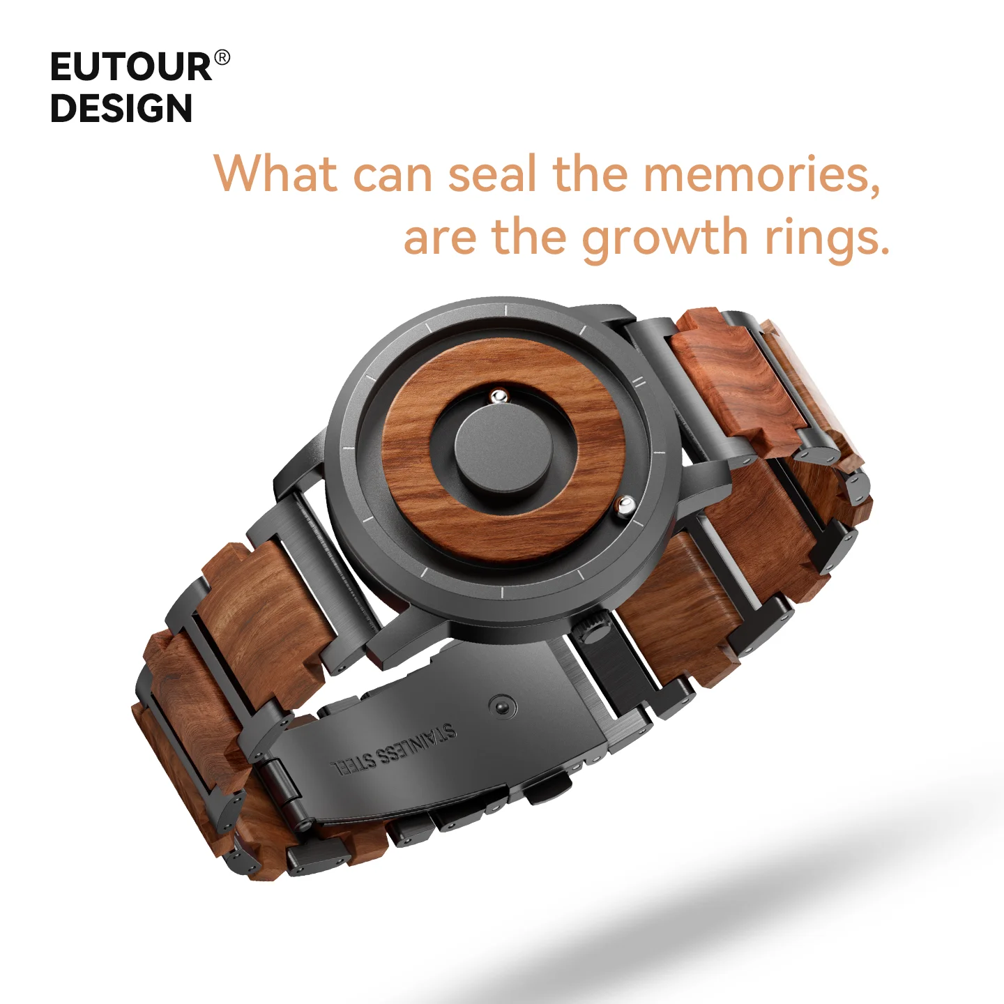 EUTOUR Men's Magnetic Watch Waterproof Wooden Quartz Watch - Beautifully Designed Fashion Time Telling Accessories
EUTOUR Men's Magnetic Watch Waterproof Wooden Quartz Watch - Beautifully Designed Fashion Time Telling Accessories