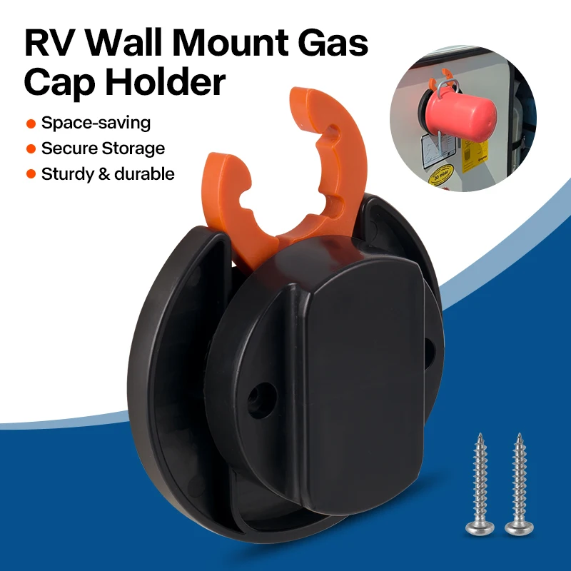 RV Propane Tank Cap Holder Wall Mount ABS Gas Cylinder Cap Storage Clip Wrench for 5kg 11kg LPG Bottle Caravan Camper
RV Propane Tank Cap Holder Wall Mount ABS Gas Cylinder Cap Storage Clip Wrench for 5kg 11kg LPG Bottle Caravan Camper