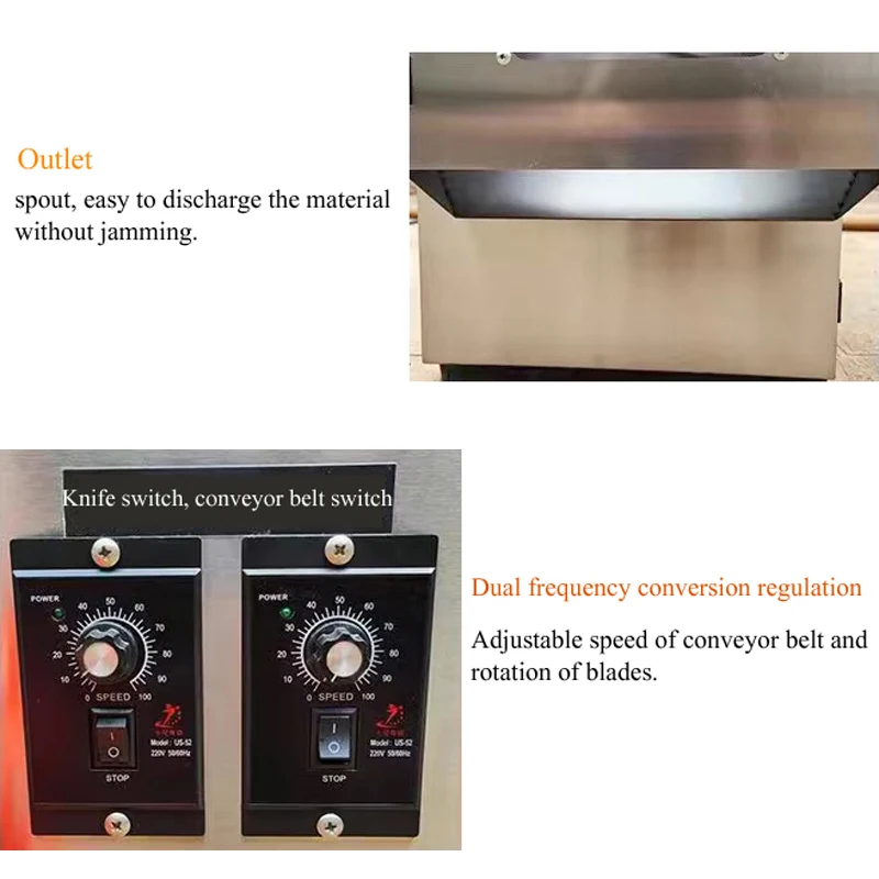 PBOBP Food Grade Material Power 120W Vegetable Pear Hawthorn Grape Peach Mushroom Coconut Dicing and Cutting Machine
PBOBP Food Grade Material Power 120W Vegetable Pear Hawthorn Grape Peach Mushroom Coconut Dicing and Cutting Machine