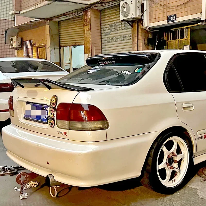 New! Carbon Spoiler for Honda Civic 6th Generation Tail Fin 1998 To 2002 Saloon 4 Door Rear Wing Type R Accessories
New! Carbon Spoiler for Honda Civic 6th Generation Tail Fin 1998 To 2002 Saloon 4 Door Rear Wing Type R Accessories