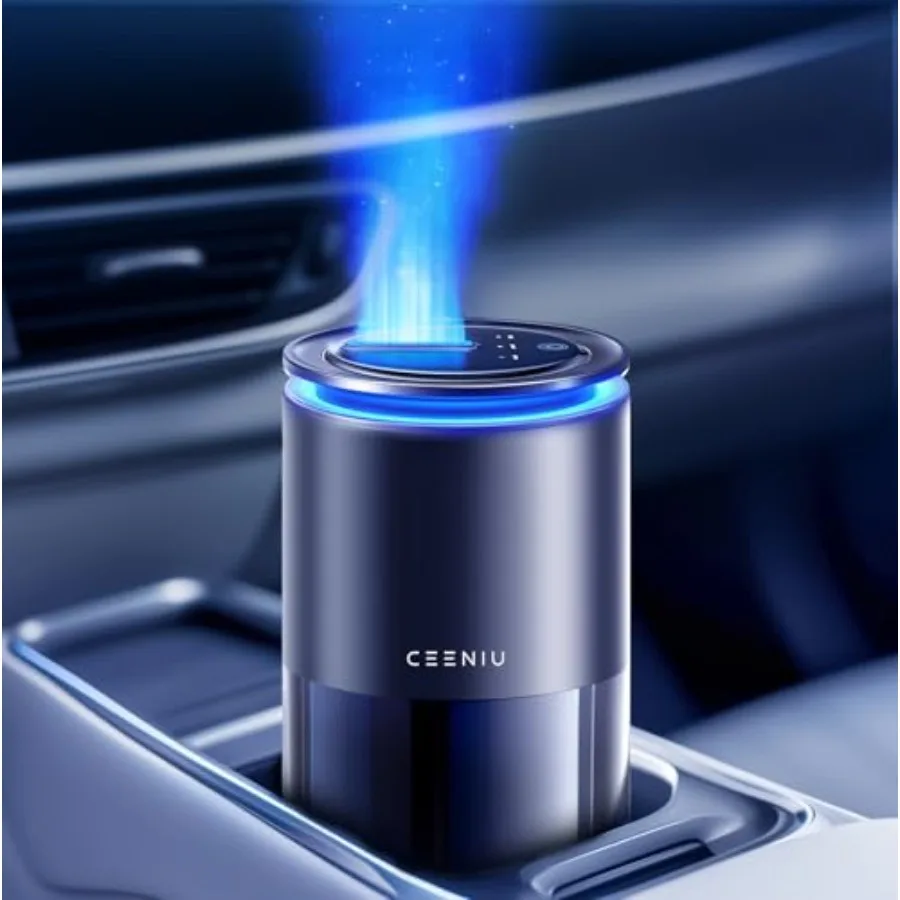 Smart Car Air Freshener for vehicle interior ABS plastic black enlarged spray nozzle and ultrasonic diffusion for long-lasting
Smart Car Air Freshener for vehicle interior ABS plastic black enlarged spray nozzle and ultrasonic diffusion for long-lasting