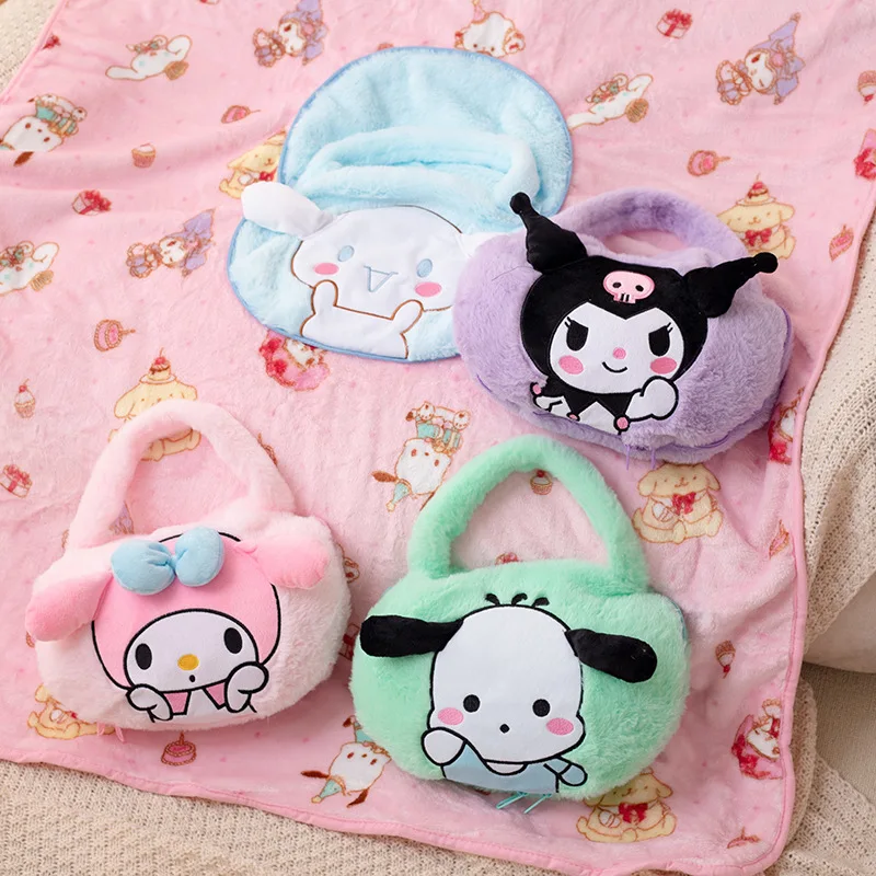 Плюшевое портативное одеяло Sanrio полакко My Melody, милая мягкая мультяшная Аниме Сумка Kuromi Cinnamoroll, одеяло для сна, подарки для девочки
Плюшевое портативное одеяло Sanrio полакко My Melody, милая мягкая мультяшная Аниме Сумка Kuromi Cinnamoroll, одеяло для сна, подарки для девочки