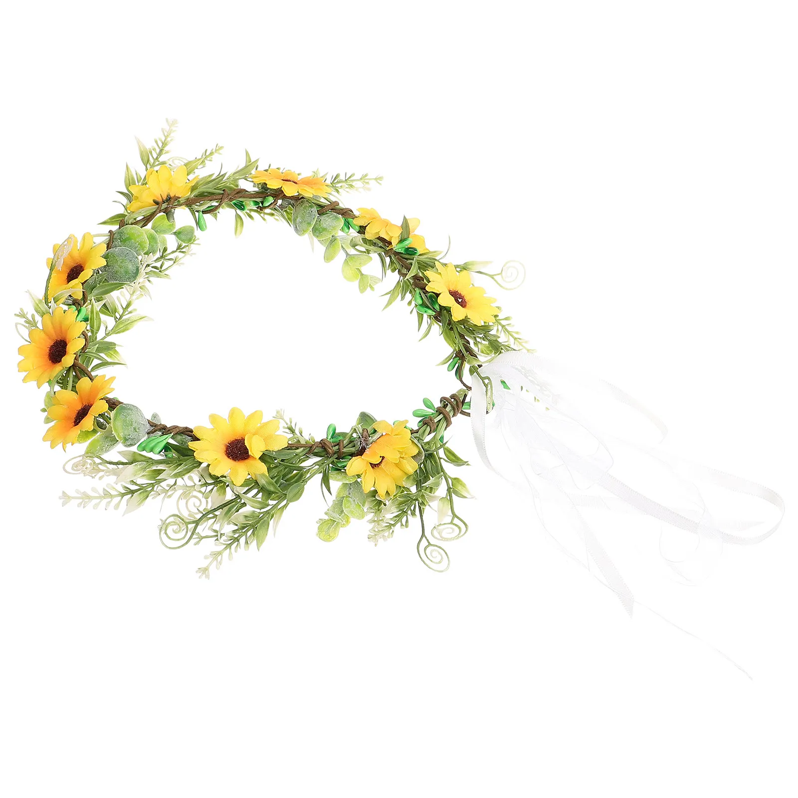 Flower Headband Simulation Flowers Elegant Bridal Headpiece Wedding Hair Accessory Ribbon Party Headband Flower Crown
Flower Headband Simulation Flowers Elegant Bridal Headpiece Wedding Hair Accessory Ribbon Party Headband Flower Crown
