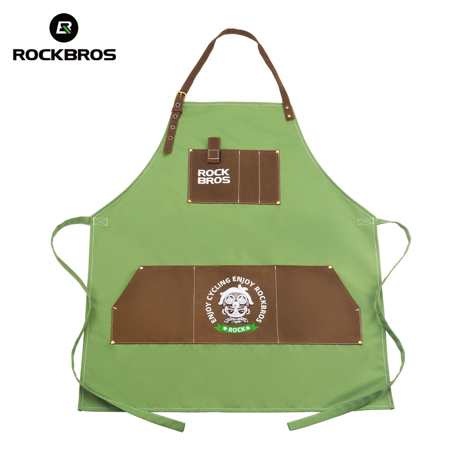 Рабочий фартук ROCKBROS, водонепроницаемый и прочный кухонный рабочий костюм, регулируемый домашний фартук для приготовления и чистки
Рабочий фартук ROCKBROS, водонепроницаемый и прочный кухонный рабочий костюм, регулируемый домашний фартук для приготовления и чистки