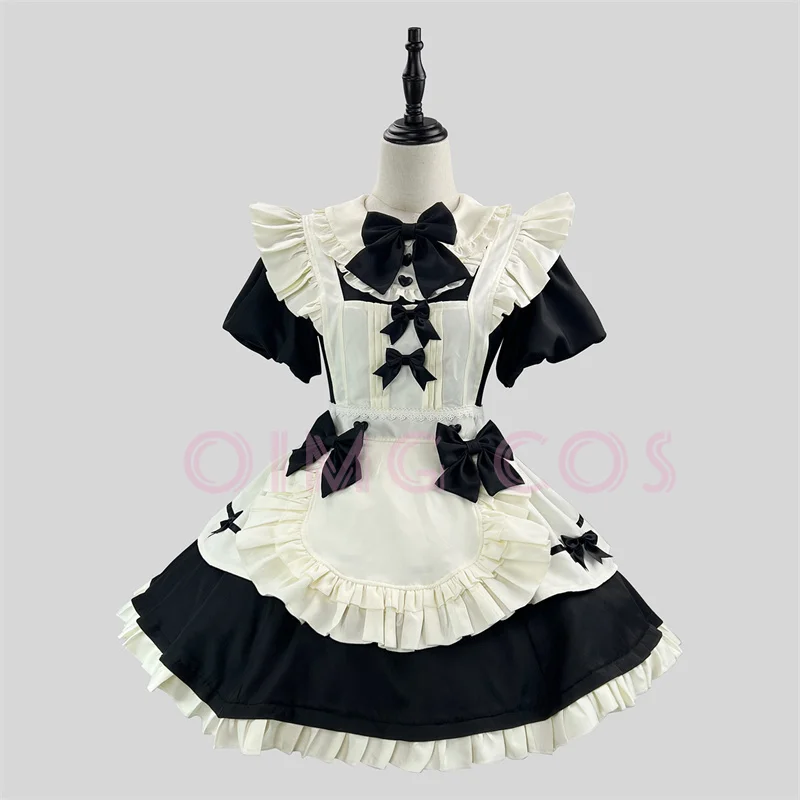 French Sweet and Cute Lolita Soft Girl Waist Dress Flying Sleeves Apron Elegant Maid Dress
French Sweet and Cute Lolita Soft Girl Waist Dress Flying Sleeves Apron Elegant Maid Dress