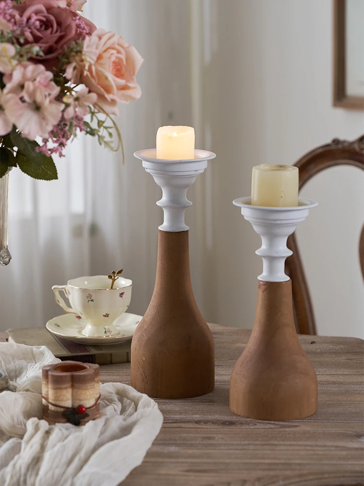 Американский винтажный декоративный подсвечник в стиле рустик, ваби-саби, для романтического ужина при свечах, украшение для стола, декор для дома и гостевых домов
Американский винтажный декоративный подсвечник в стиле рустик, ваби-саби, для романтического ужина при свечах, украшение для стола, декор для дома и гостевых домов